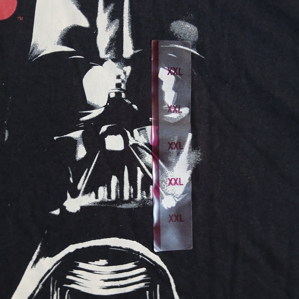 Star Wars Mad Engine Dark Side Villains Graphic T-Shirt Black XXL New! NWT - Picture 7 of 8